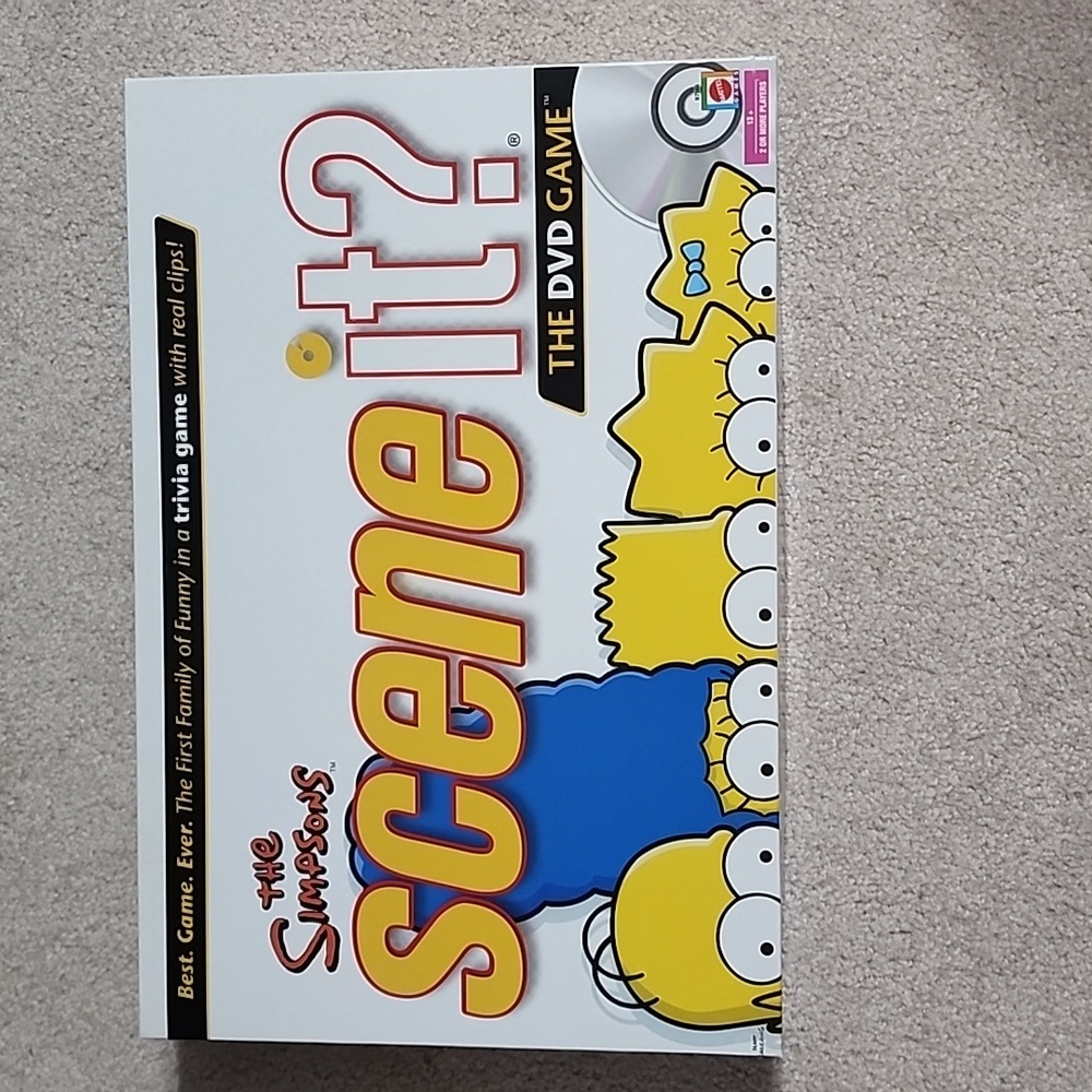 The Simpsons Scene It DVD game